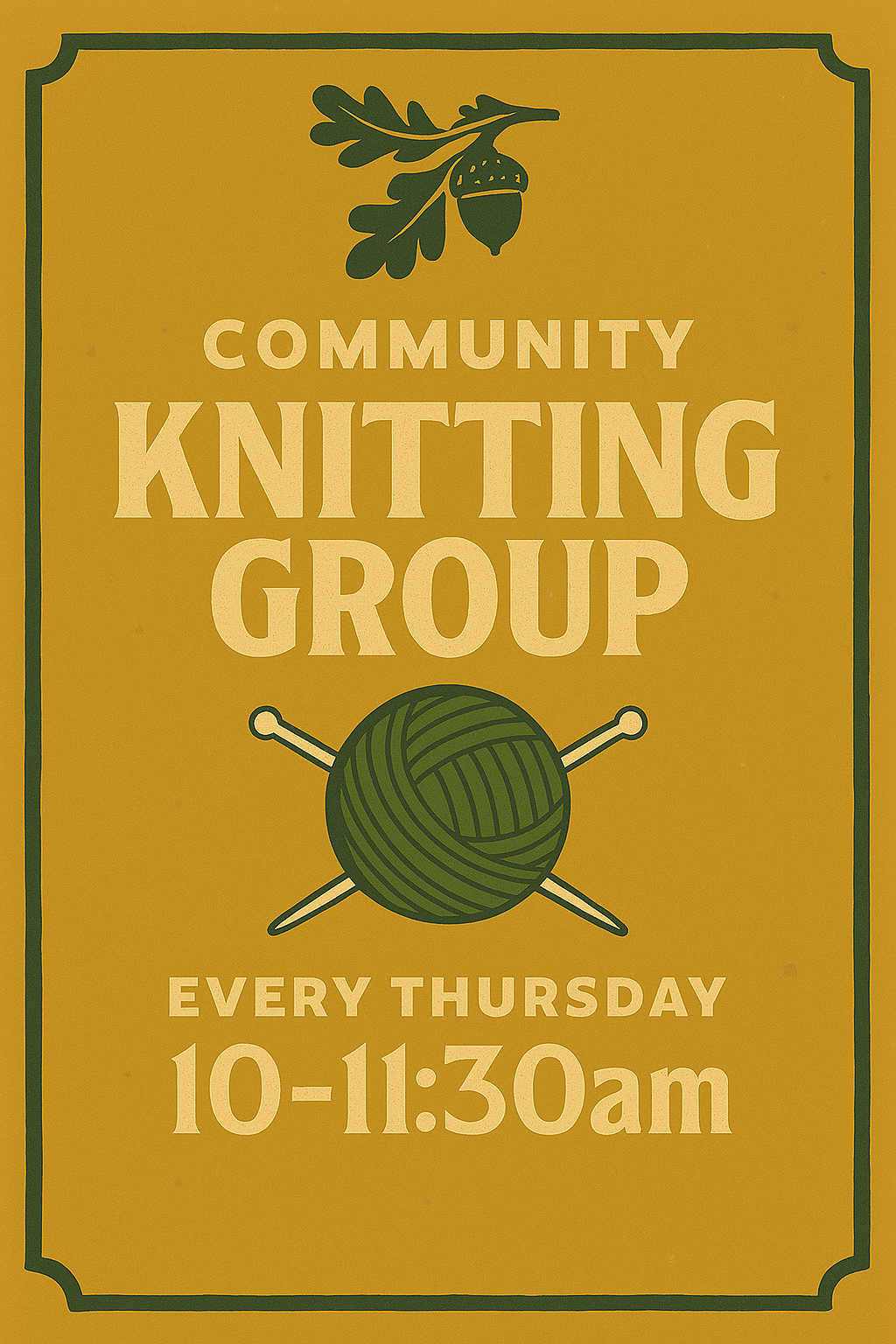 Knitting Group
